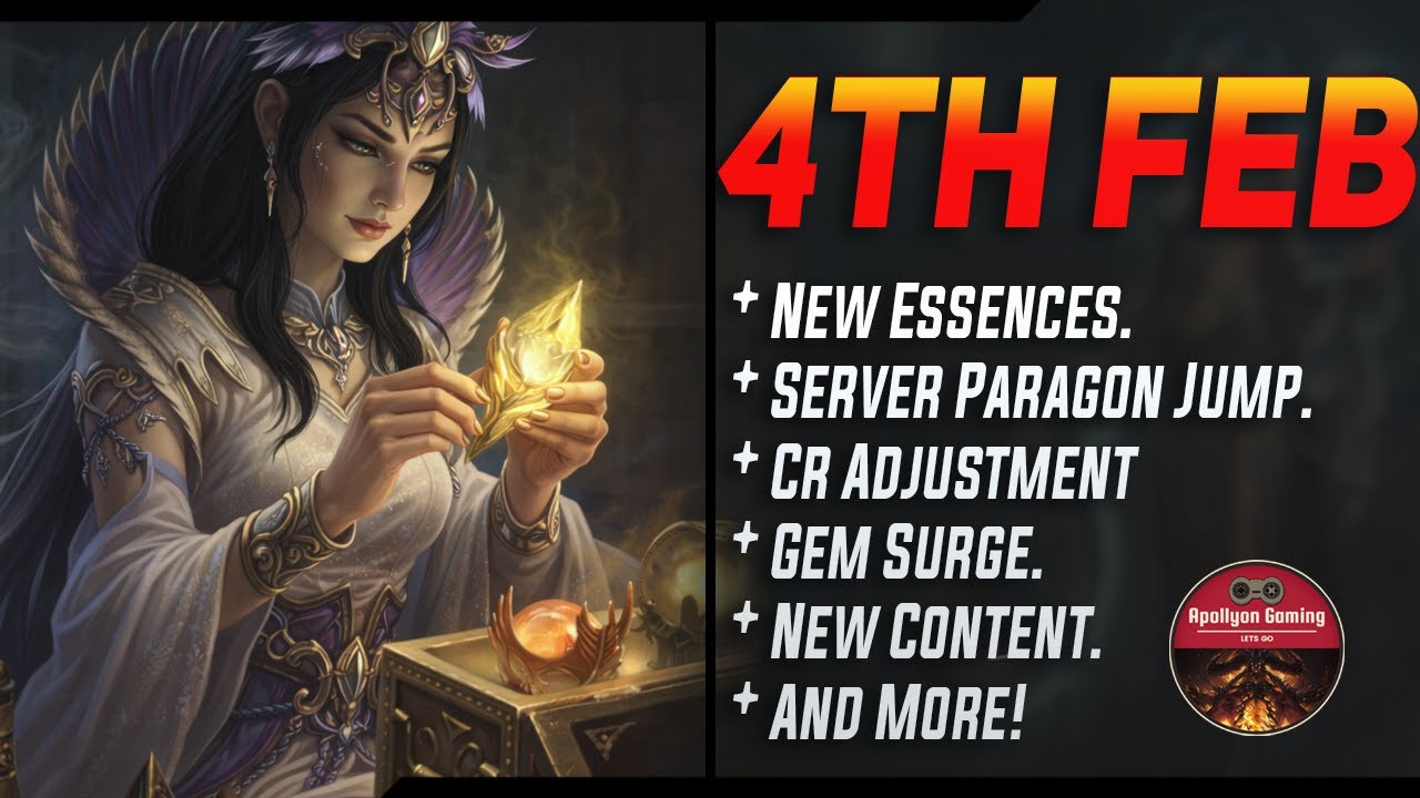 FEB 4 BIG UPDATE! New Essences, Gem Surge, Phantom Skin & CR Changes! PREDICATION