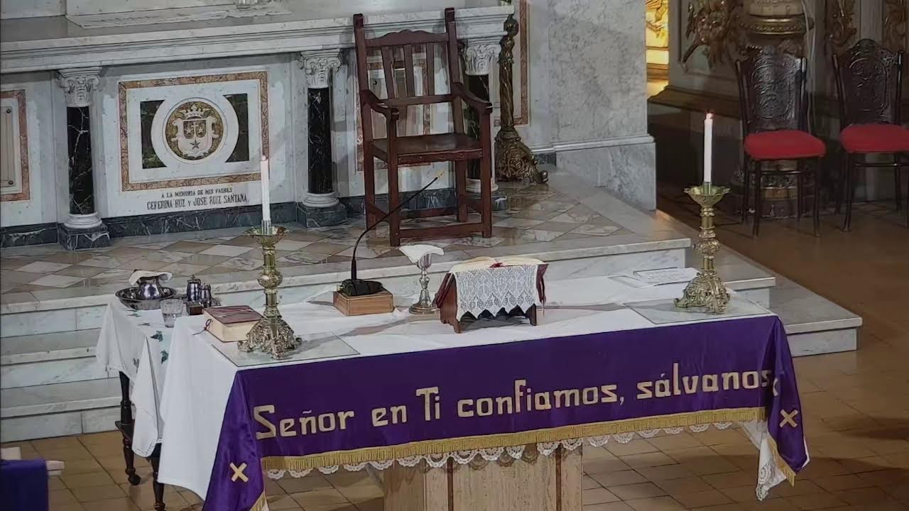 Misa  3º Jueves de Cuaresma, 10/03/26 - 20:00 Hs.