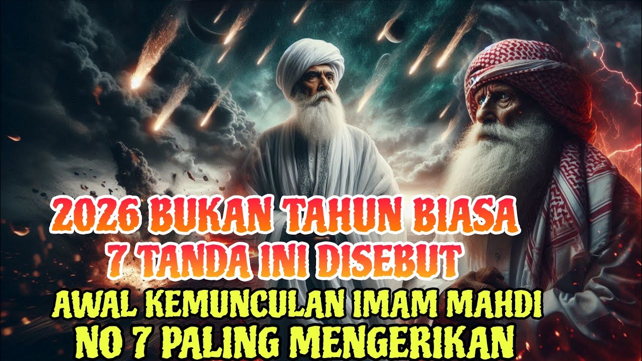 Tahun 2026 Mengejutkan❗7 Tanda Kemunculan Imam Mahdi Ini Sudah Mulai Terasa
