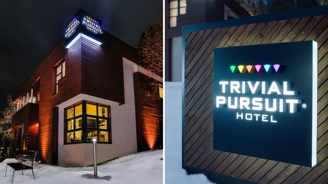 Un hôtel "Trivial Pursuit" où vous payez avec votre culture générale