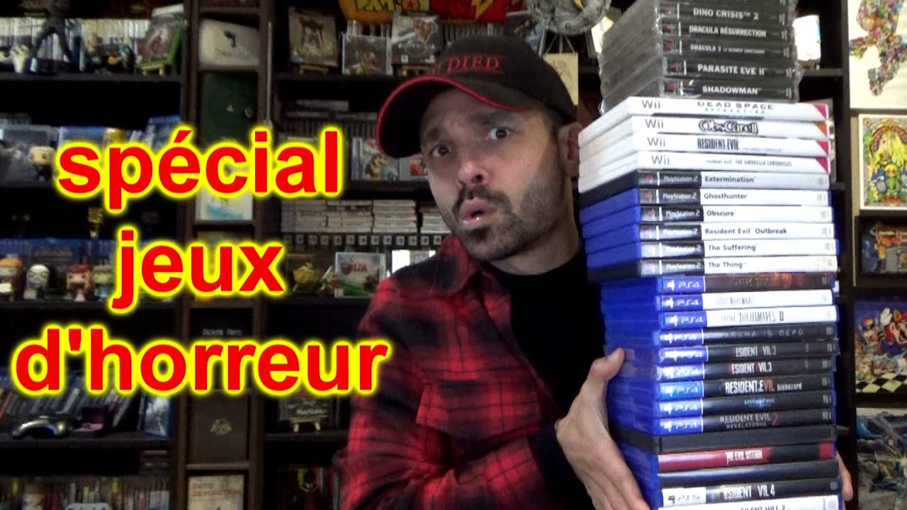 JE DOIS ENCORE DÉCOUVRIR TOUT CES JEUX D'HORREUR!!!