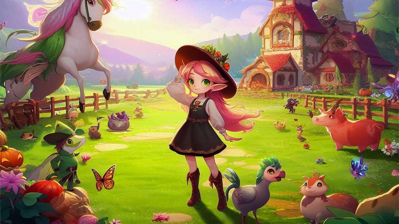 Best New Farm Game Fae Farm Deluxe Edition Pc Gameplay Coop Game #2