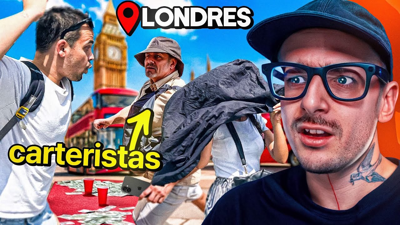 así son los PICKPOCKETS de Londres. - carteristas #17
