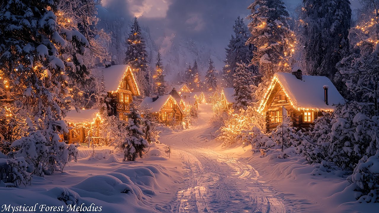 Magical Celtic Christmas Melodies 🎄 Winter Music for Cozy Nights & Holiday Cheer ❄️Sleep,Relax