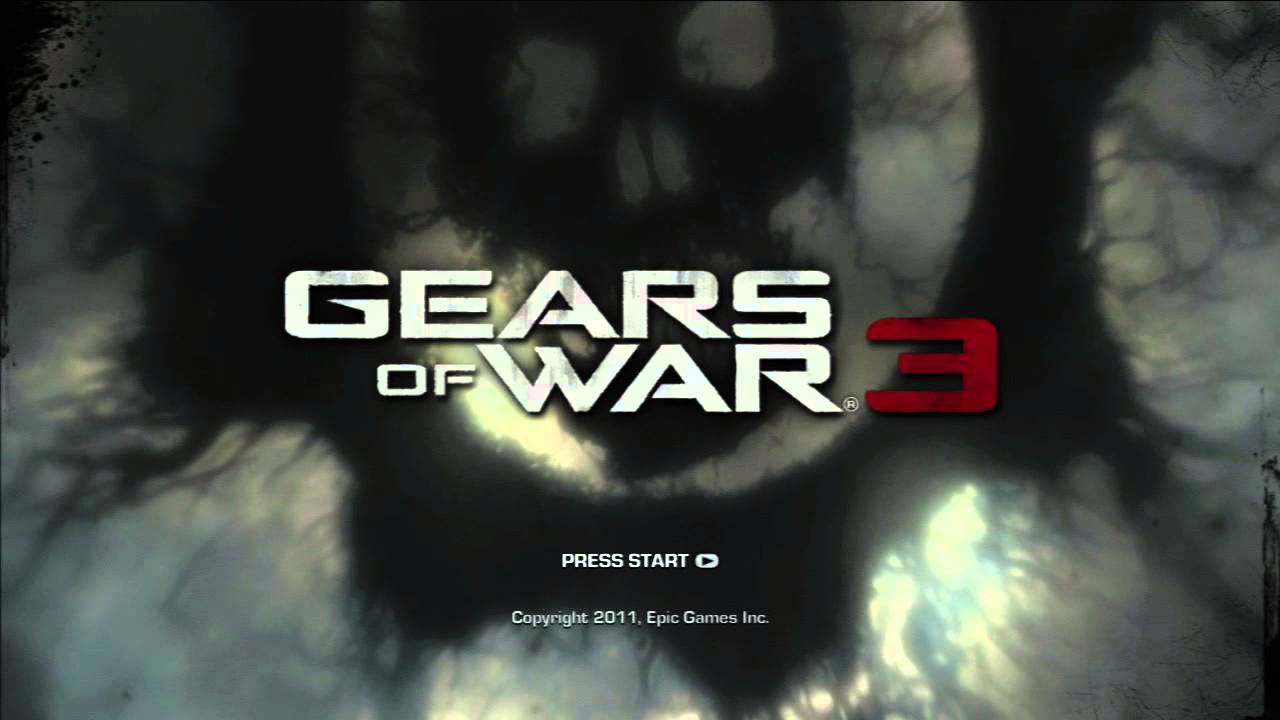 Gears of War 3 Title Screen (Xbox 360)