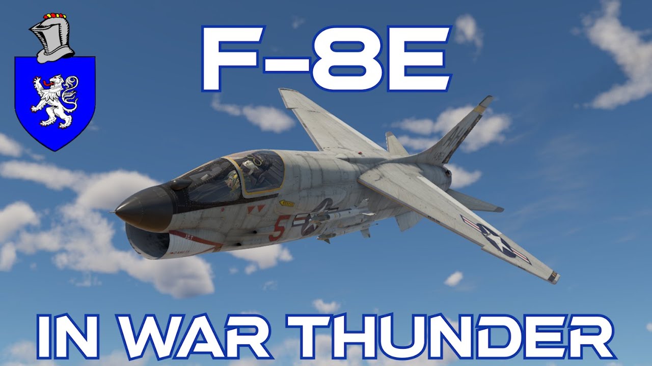 F-8E в War Thunder: базовый обзор