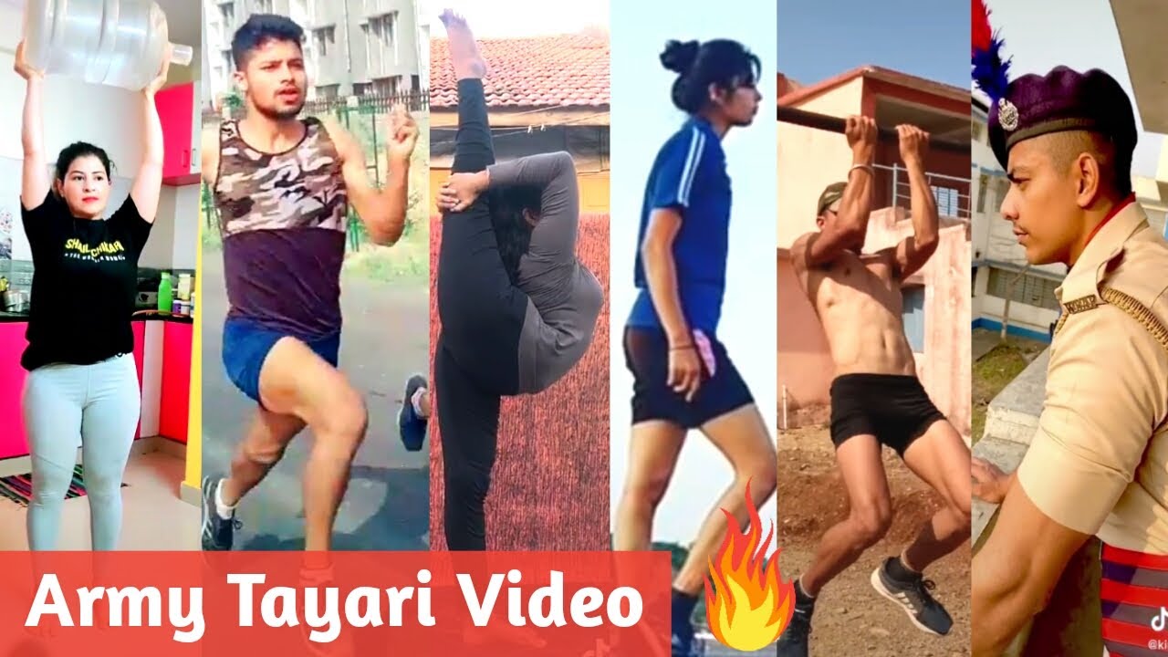 Indian Army Tayari Tik Tok video | Best Motivational Army Song | Indian Army Training | BSF,CRPF,NCC