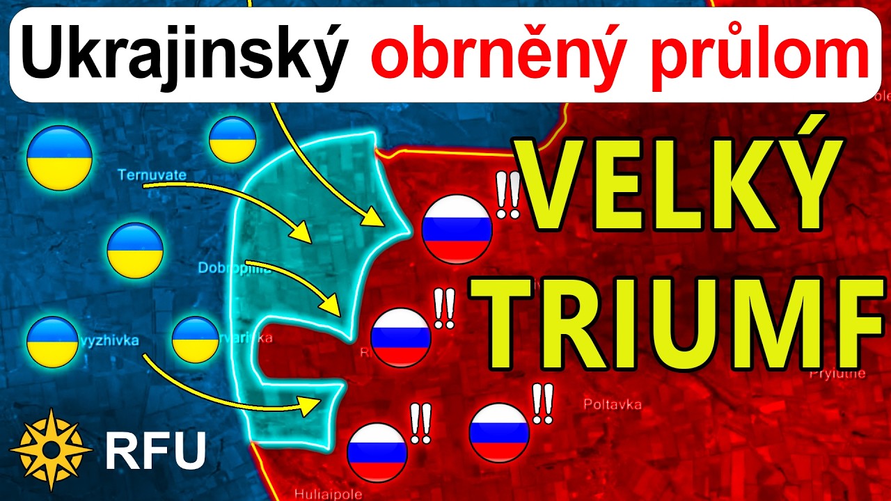 Hluboký průlom: Ukrajinci drtí ruskou obranu u města Huljajpole! | RFU News