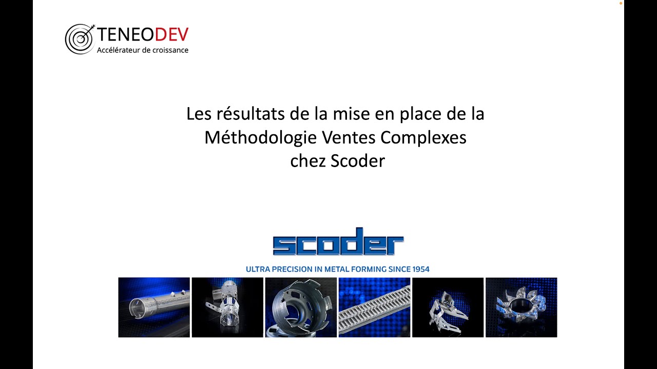M&eacute;thodologie Ventes Complexes : de 28 m&euro; &agrave; 35 m&euro; en 2 ans
