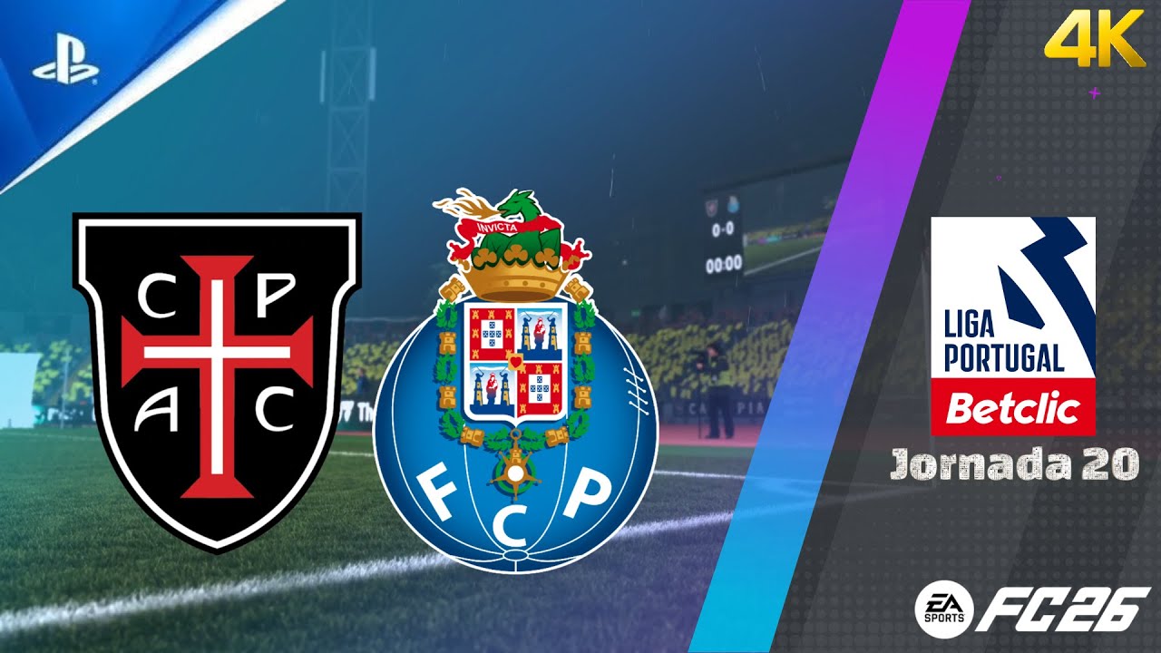 Casa Pia AC - FC Porto | LIGA PORTUGAL 25/26 | PS5 4K