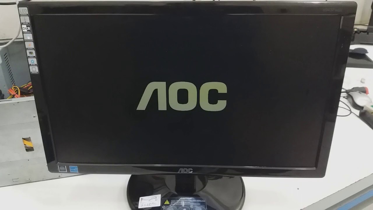 Monitor AOC E943FWSK Piscando Tela #resolvido