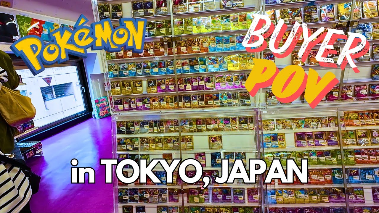 I BUY ALL THE POKEMON IN TOKYO JAPAN | Buyer POV
