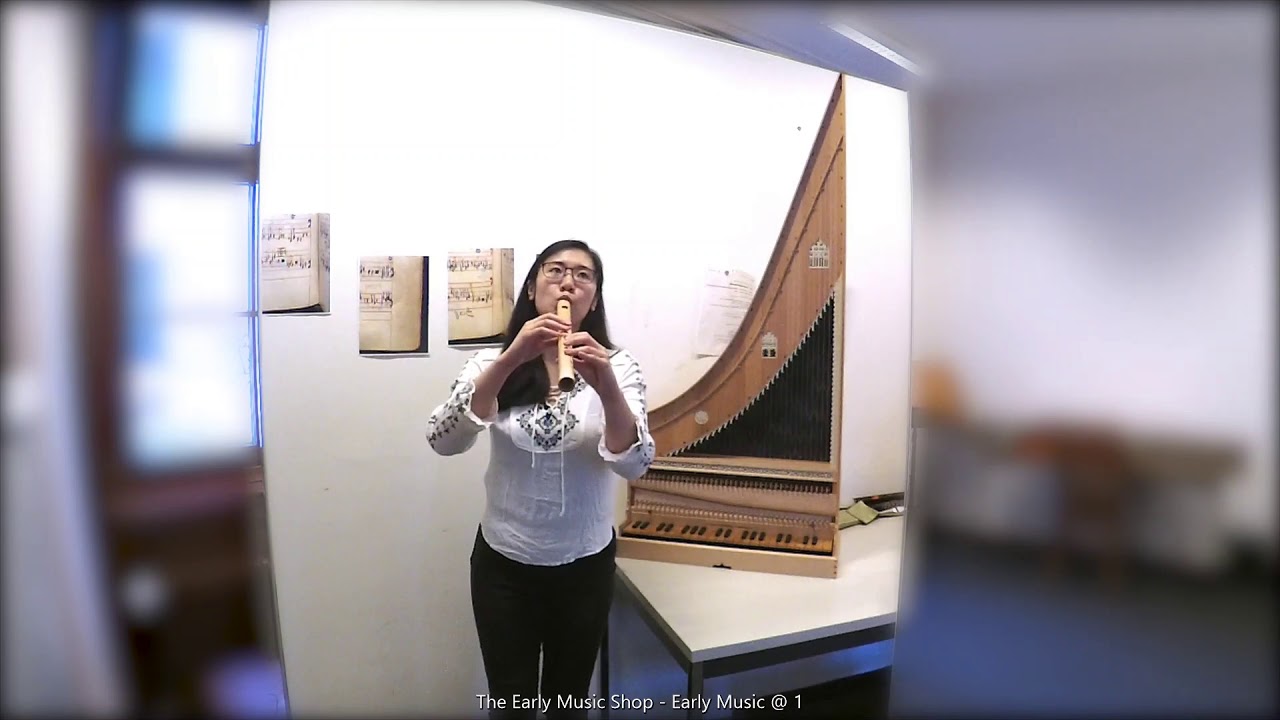 Early Music @ 1: Fiona, medieval recorder