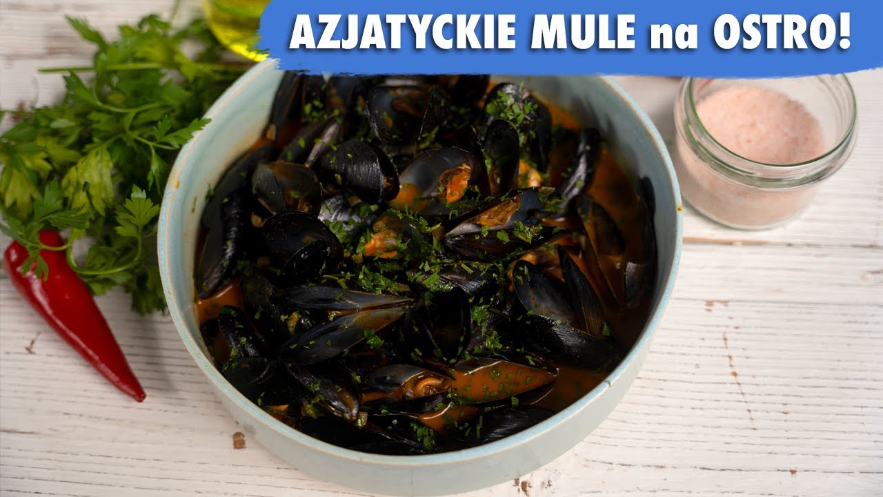 NAJTAŃSZE OWOCE MORZA! Przepis na mule po azjatycku