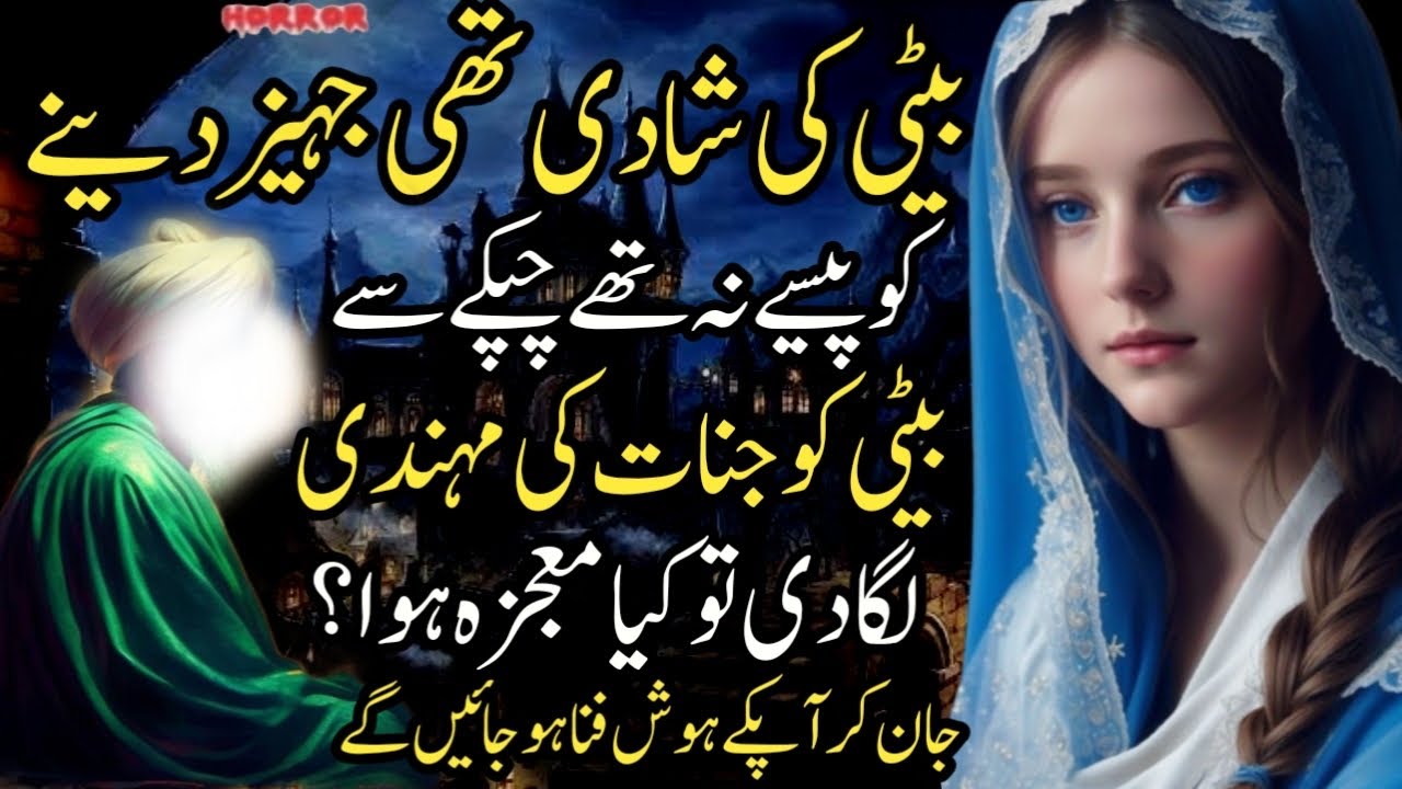 Beti Ki Shadi THi Jahez Dainy Ko Paisy Na Thy Chupky Sy Beti Ko Jinnat Ki Mehndi Lga De Tw Kya Mojza