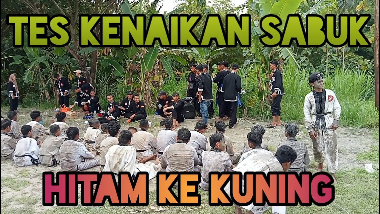 TES KENAIKAN SABUK HITAM KE KUNING KORDINATOR JATI
