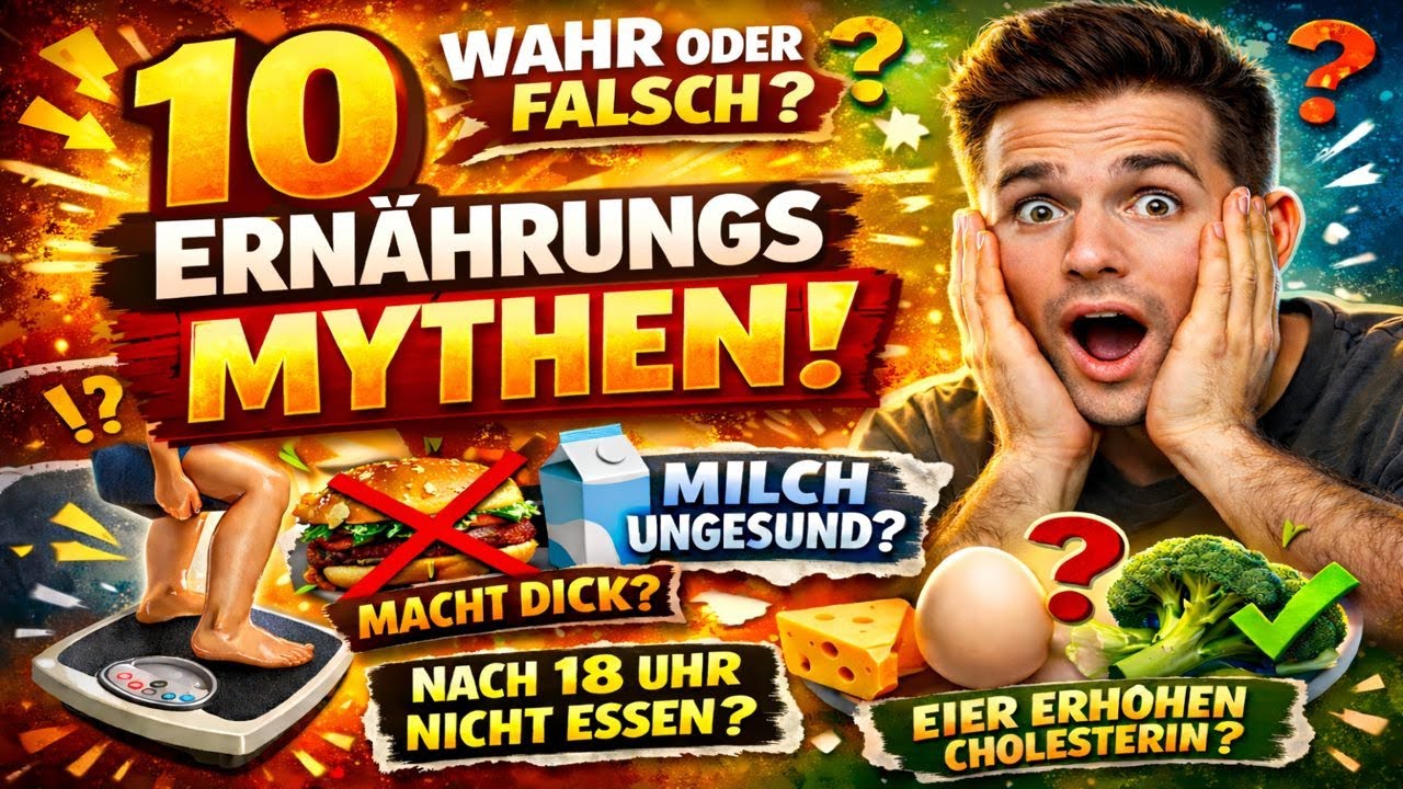 10 Ernährungsmythen.