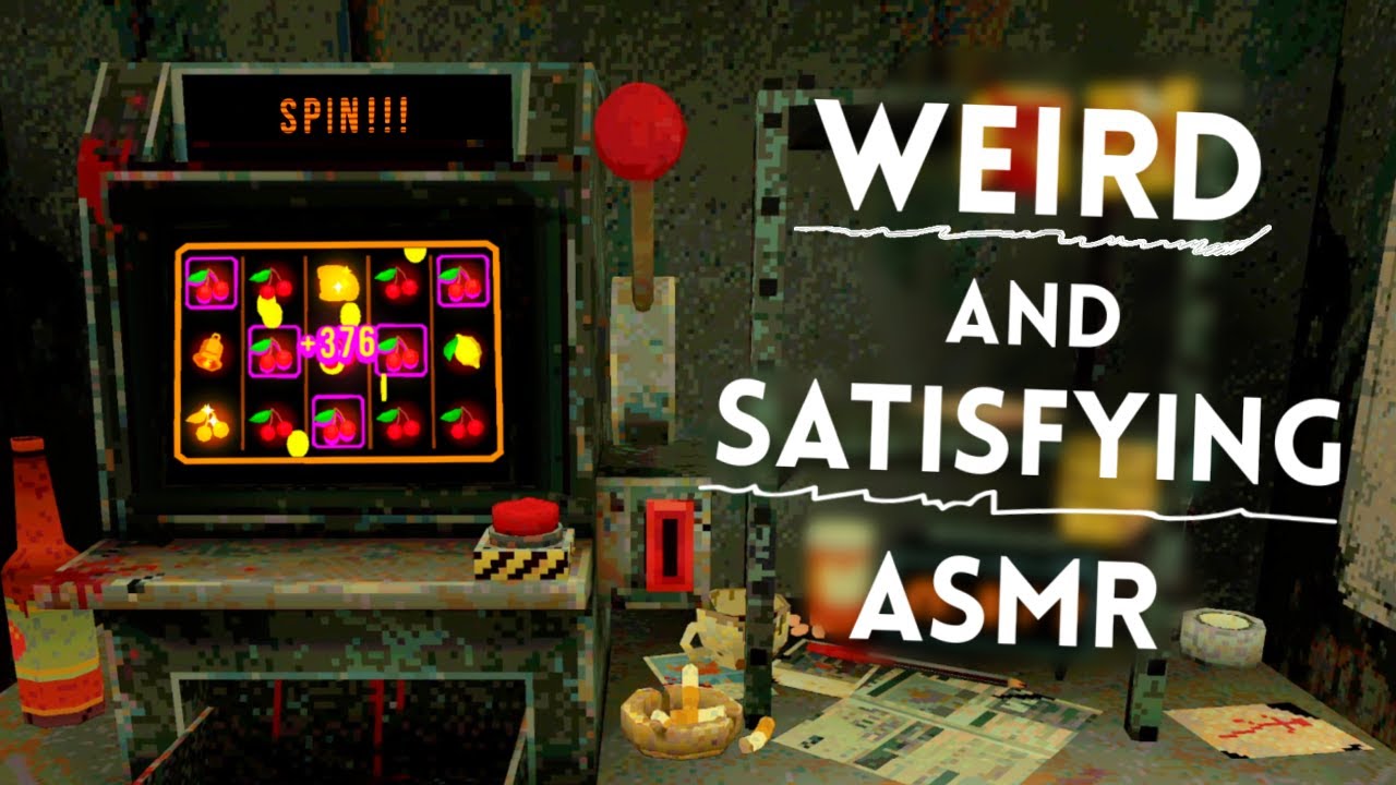 ASMR 🍀 A Weirdly Satisfying Game: Cloverpit 🎰 Tingly Whispering 🍒