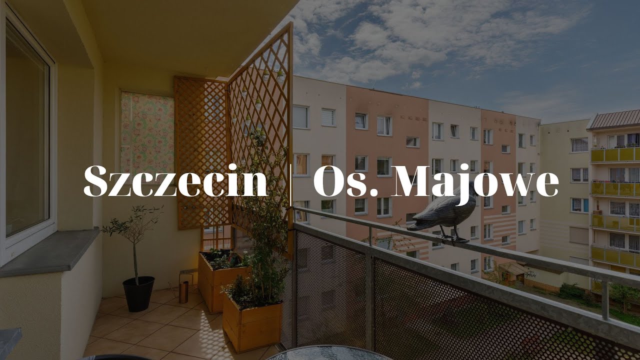 Szczecin | Os. Majowe | 4 pokoje ze słonecznym balkonem