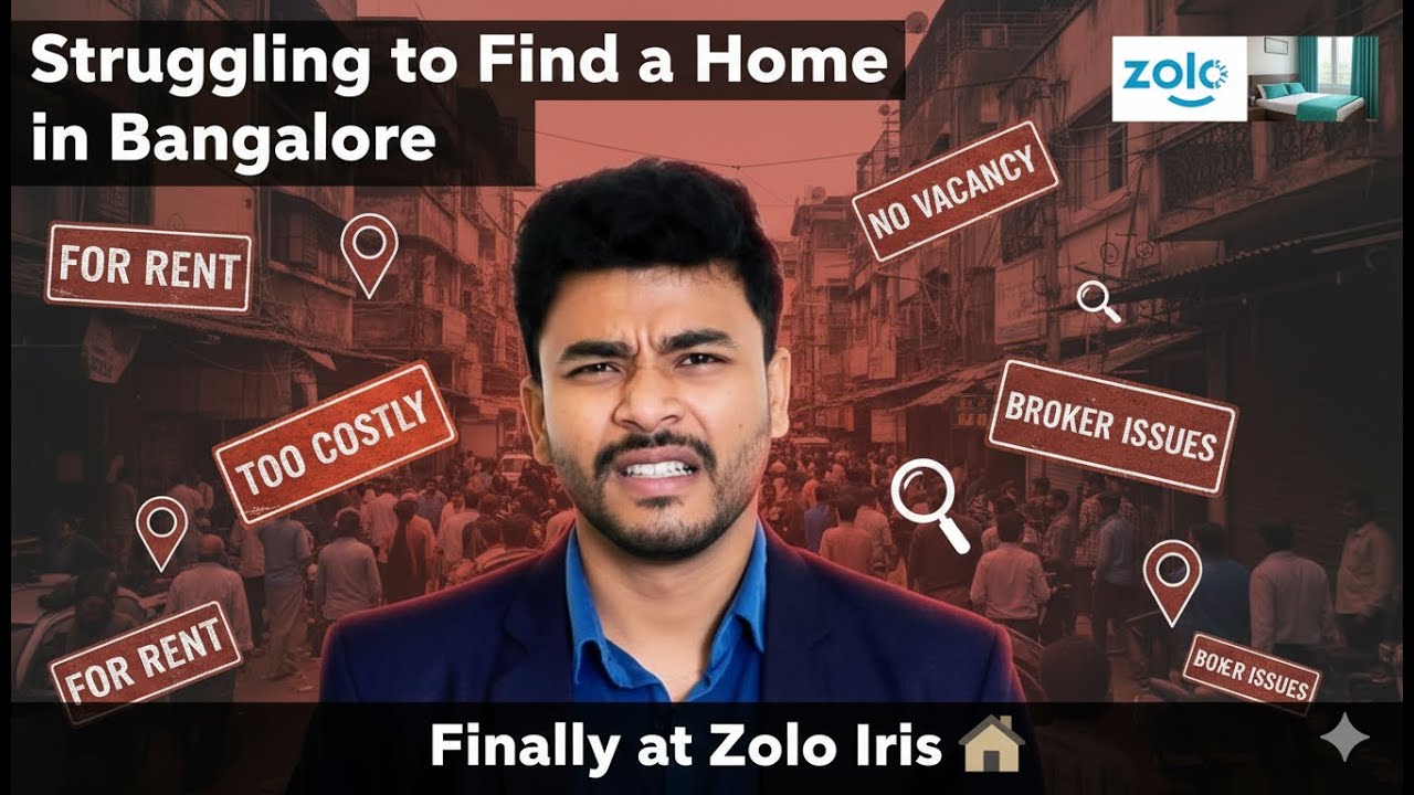 Zolo Home tour and Review | Struggls to Find a Home in Bangalore 😩