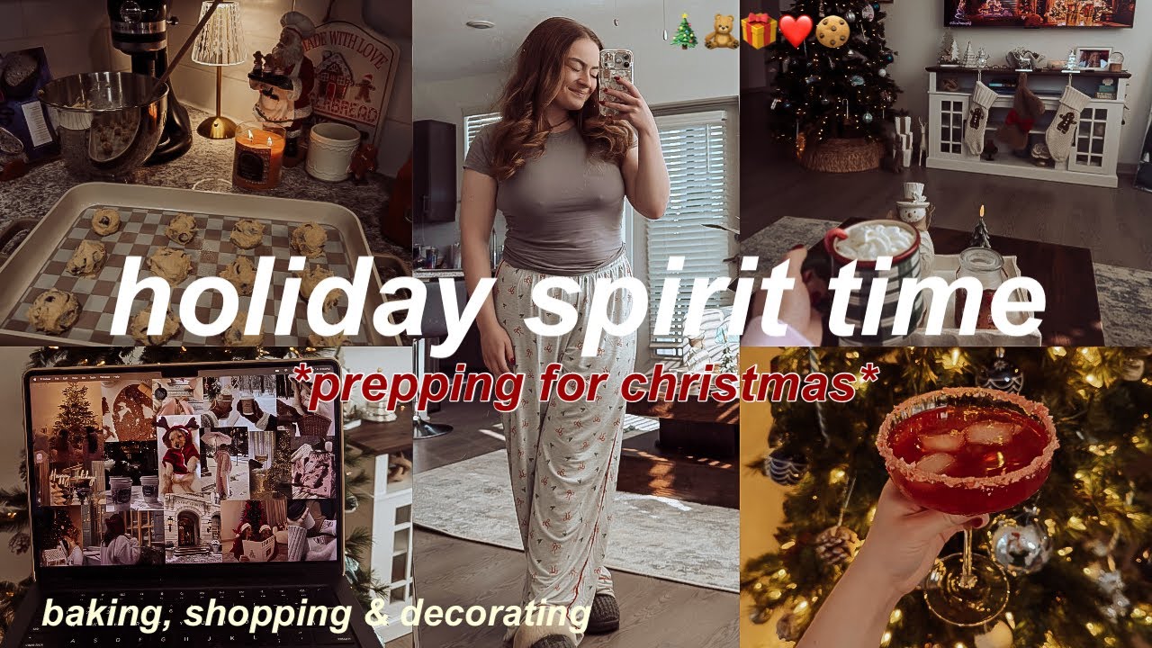 GETTING IN THE CHRISTMAS SPIRIT 2025🎄🎁 EPIC CHRISTMAS VLOG *preparing & getting ready for Christmas*