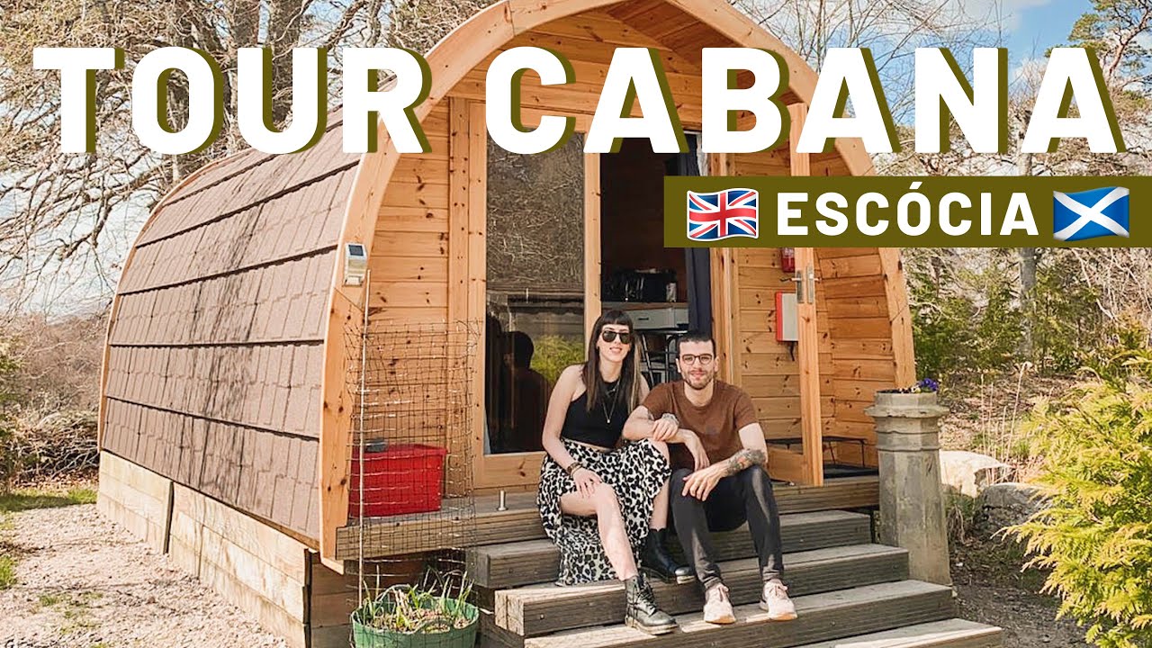 TOUR AIRBNB • FICAMOS EM UMA CABANA NAS HIGHLANDS DA ESCÓCIA • @balencarpacheco