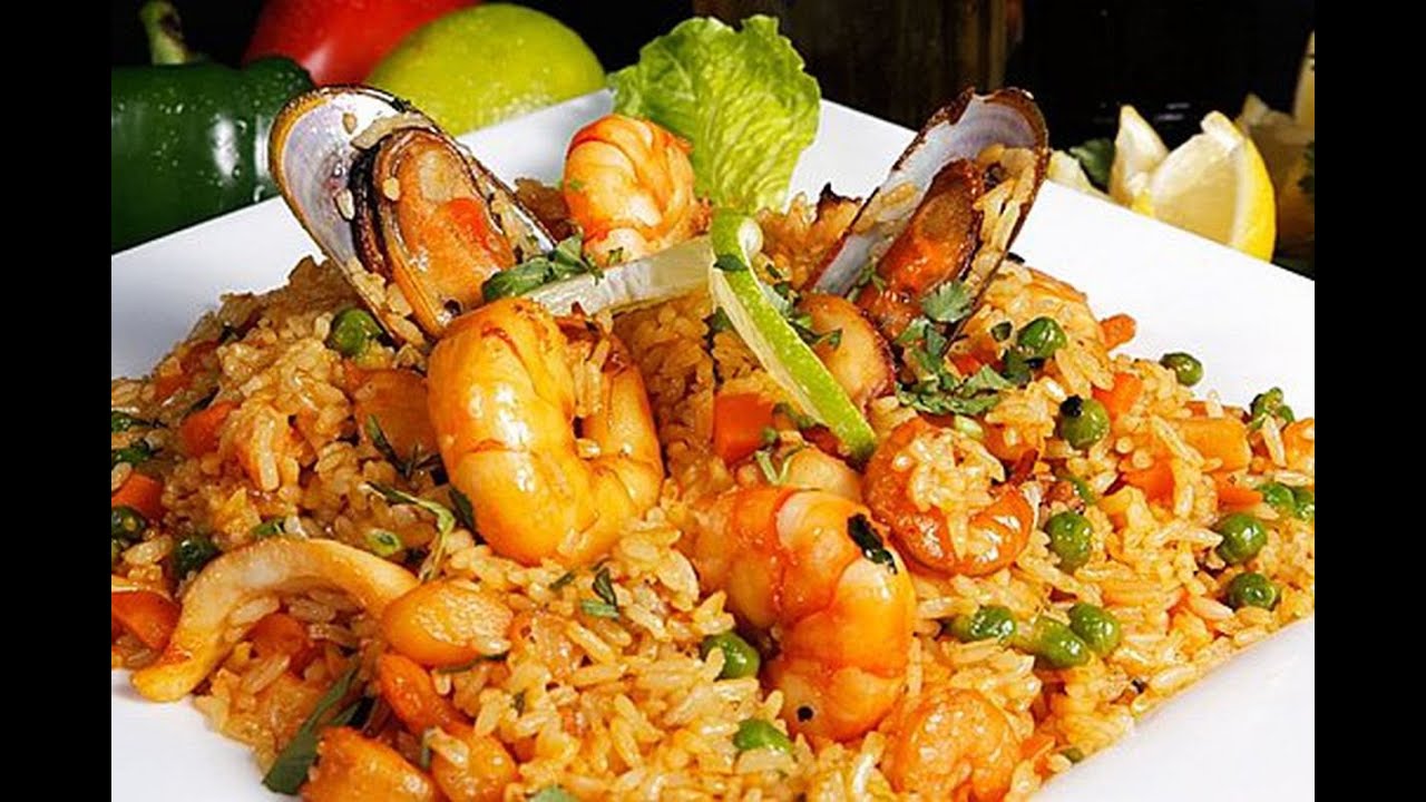 ARROZ CON MARISCOS 🦐 /PERÚ 🇵🇪