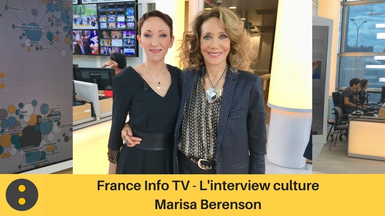 France Info, L'interview culture - Marisa Berenson par Isabelle Layer