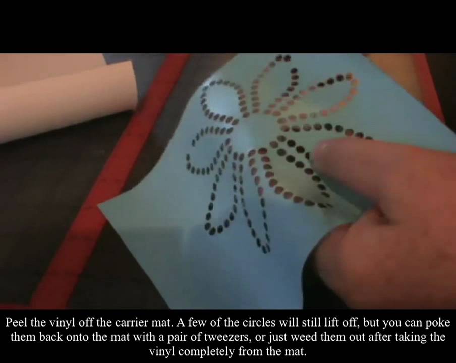 Making A Rhinestone Template with the Silver Bullet/Black Cat Cutter