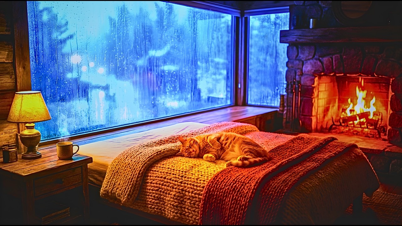 Can Rainy Nights in Your Bedroom REALLY Help You Relax DEEPER?