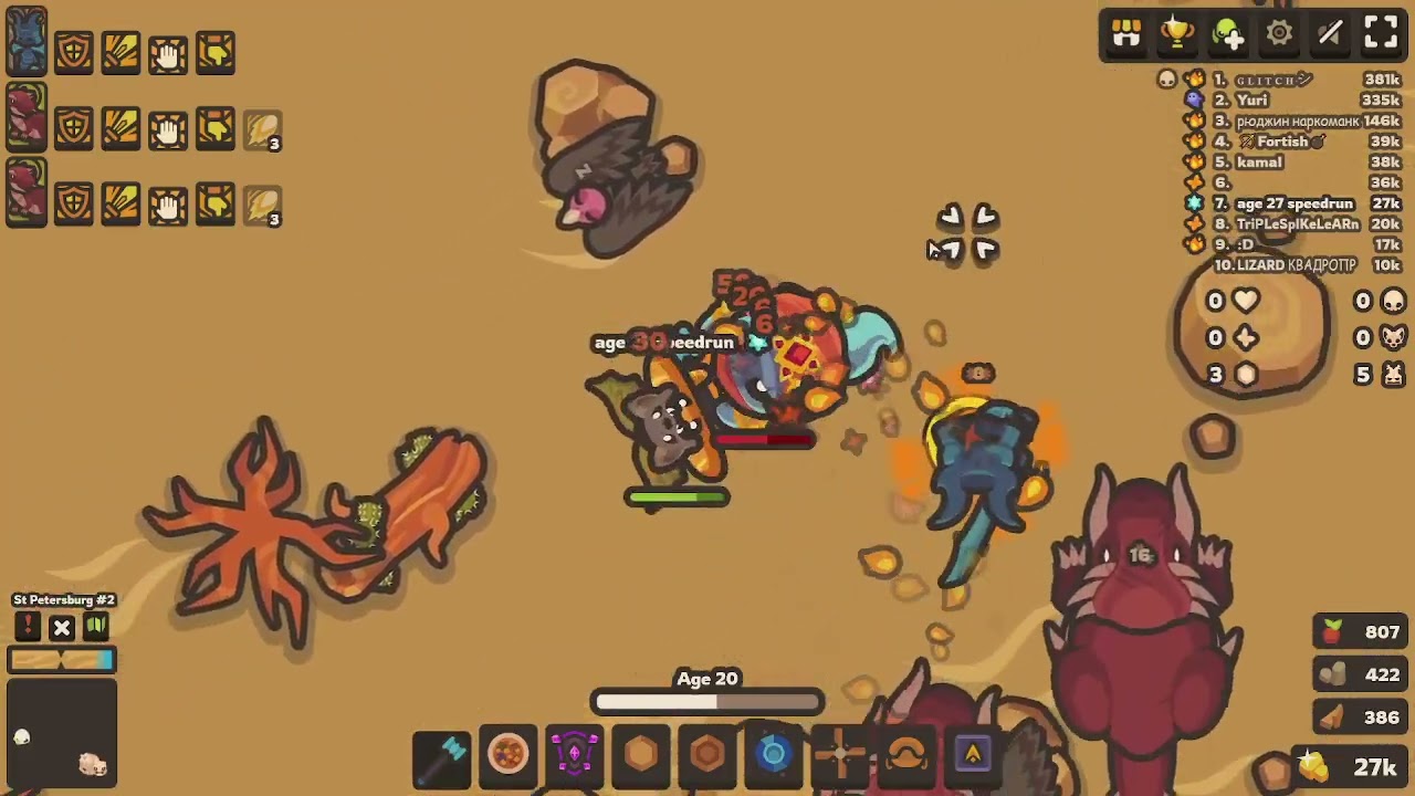 Taming.io/ My first Vid on Yt. SPEEDRUN  age 27 4min!!