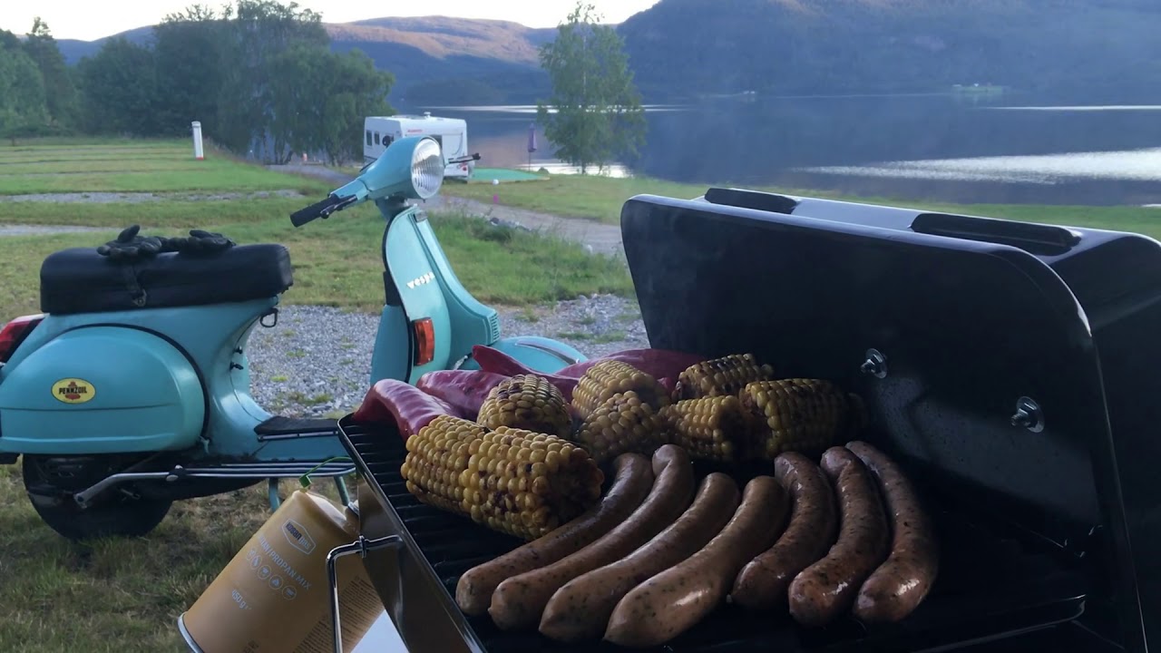 VESPA camping Norway 2020