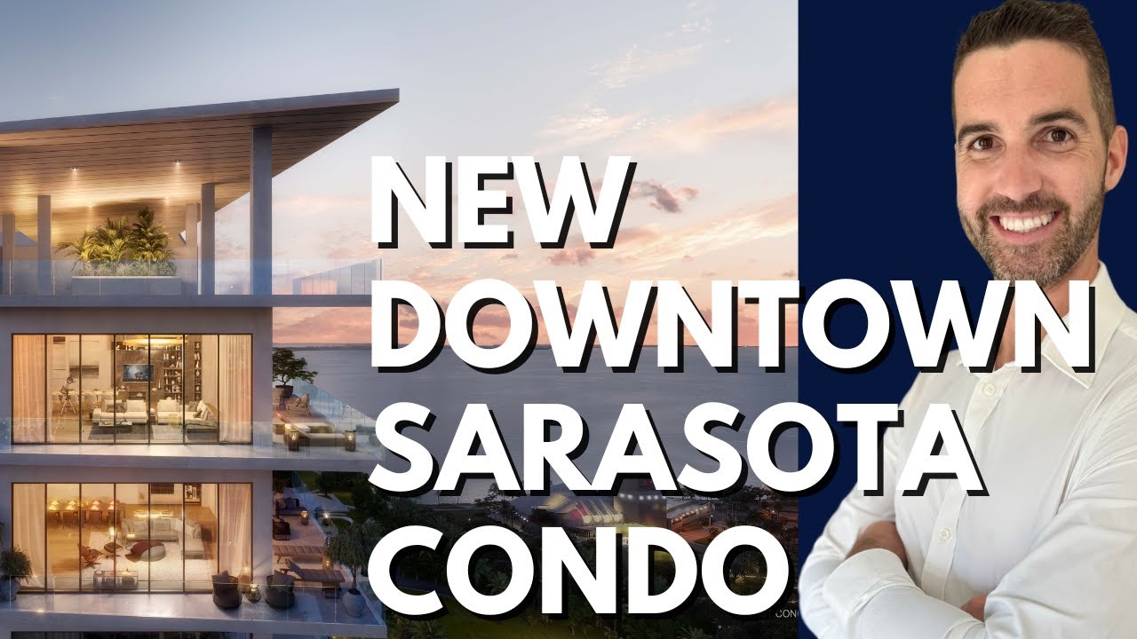 NEW Downtown Sarasota Luxury Waterfront Condo