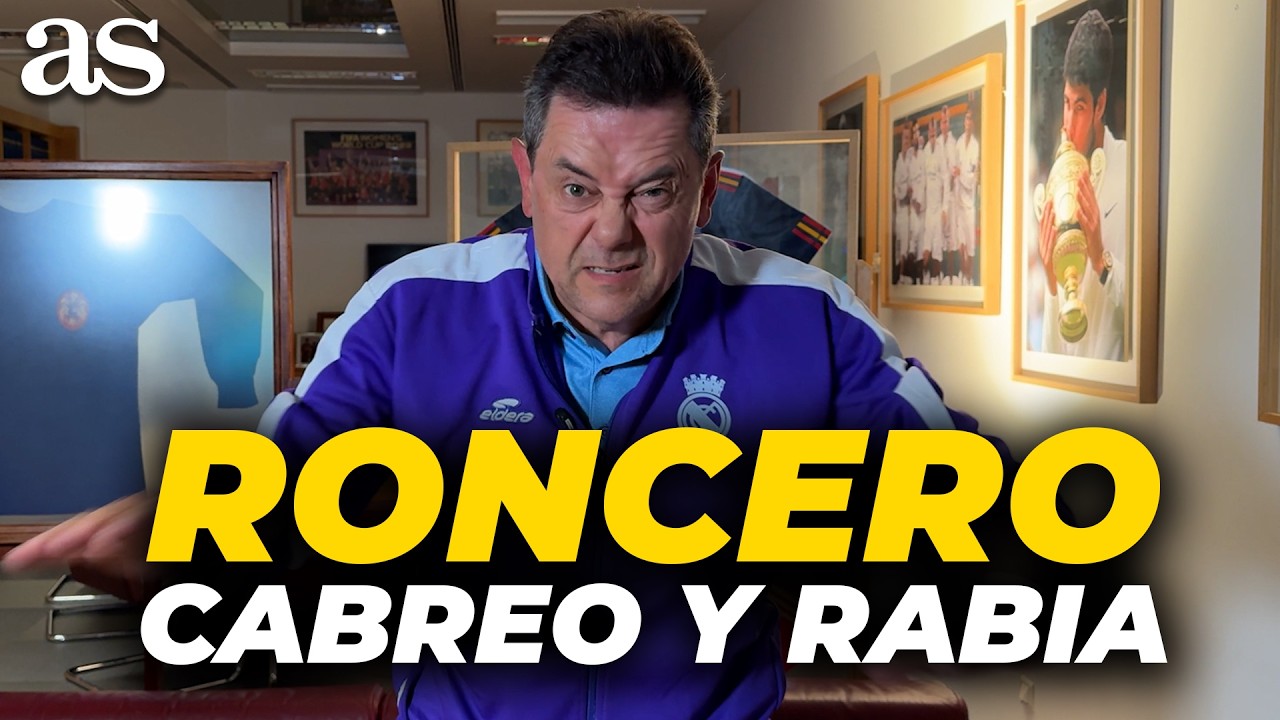 DURO SPEECH DE RONCERO, CABREADO y con RABIA por el REAL MADRID 1 - 1 GIRONA: penalti y decepci&oacute;n