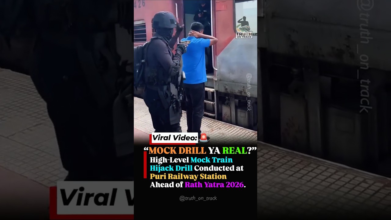 This Scene at Puri Railway Station Shocked Everyone! 🚨 #shorts #indianrailways #rathyatra