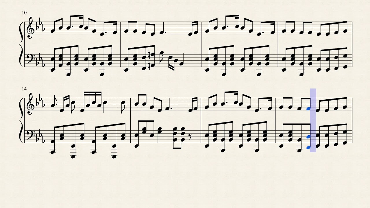 ♫♪ Oh Susanna! - Piano