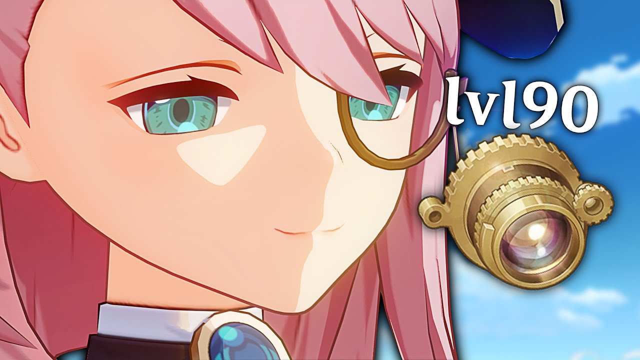I corrupted the media leveling my Charlotte (Genshin Impact)