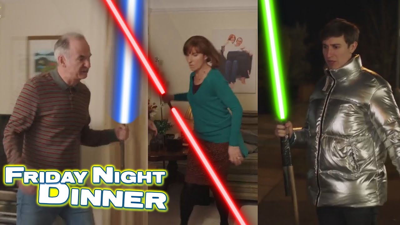 Friday Night Dinner With Lightsabers