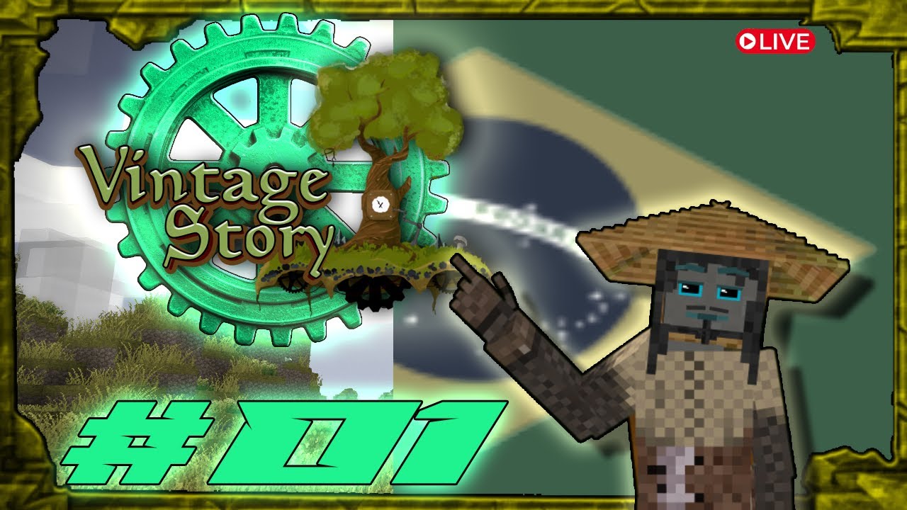 #VintageStory SERVER BR #01 LIVE