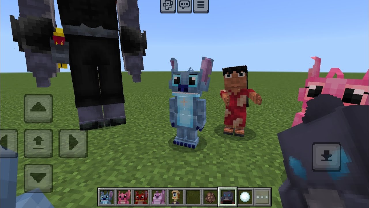 Lilo & Stitch MOD in Minecraft PE