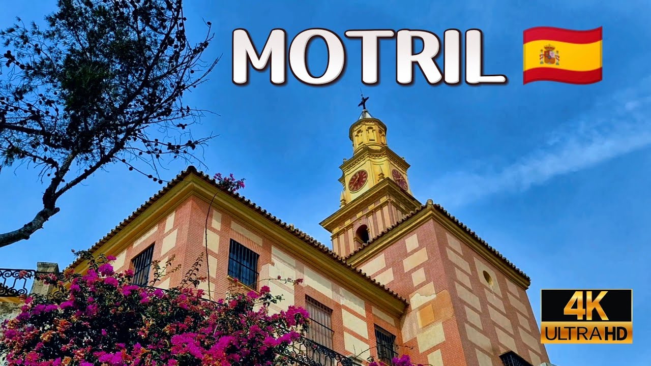 🔥 Paso a paso visita MOTRIL, Granada, España 🇪🇸 4K