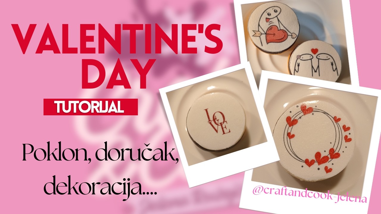 VALENTINES DAY poklon, doručak ili dekoracija-MINI KROFNICE