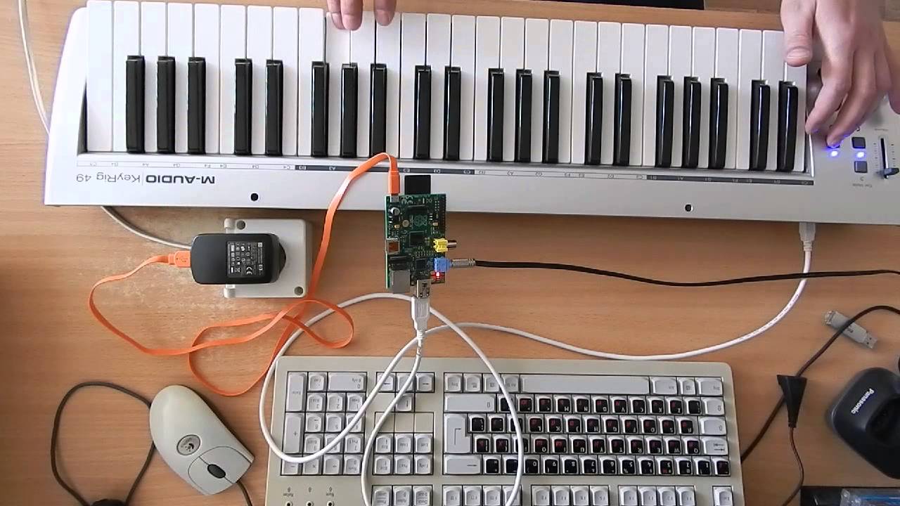 Raspberry Pi as a simple MIDI Synth