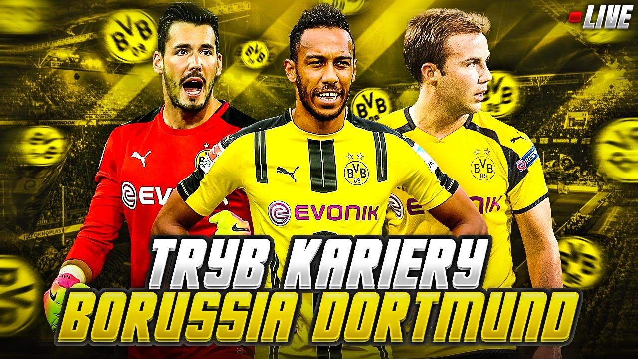 FIFA 17 : KARIERA BORUSSIA DORTMUND | #4 | (ZAPIS Z LIVE)