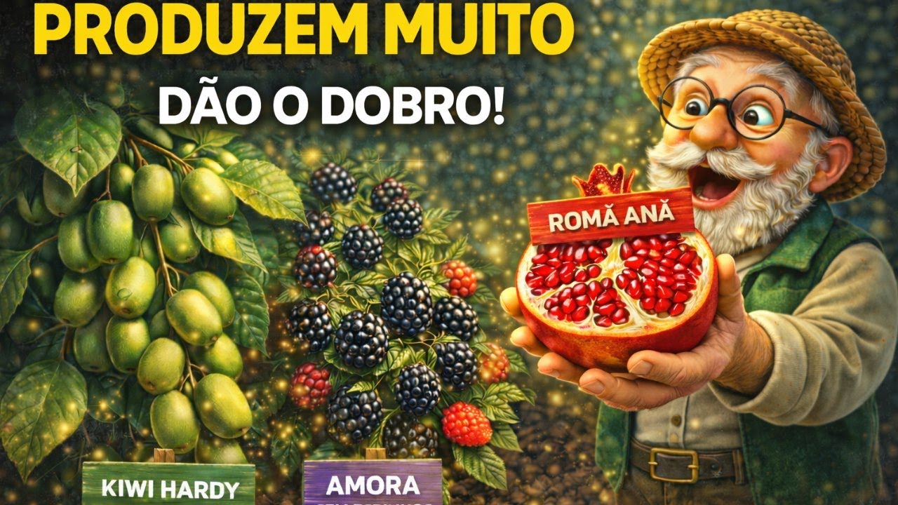 7 Plantas Frutíferas Incríveis que Dão o Dobro de Produção