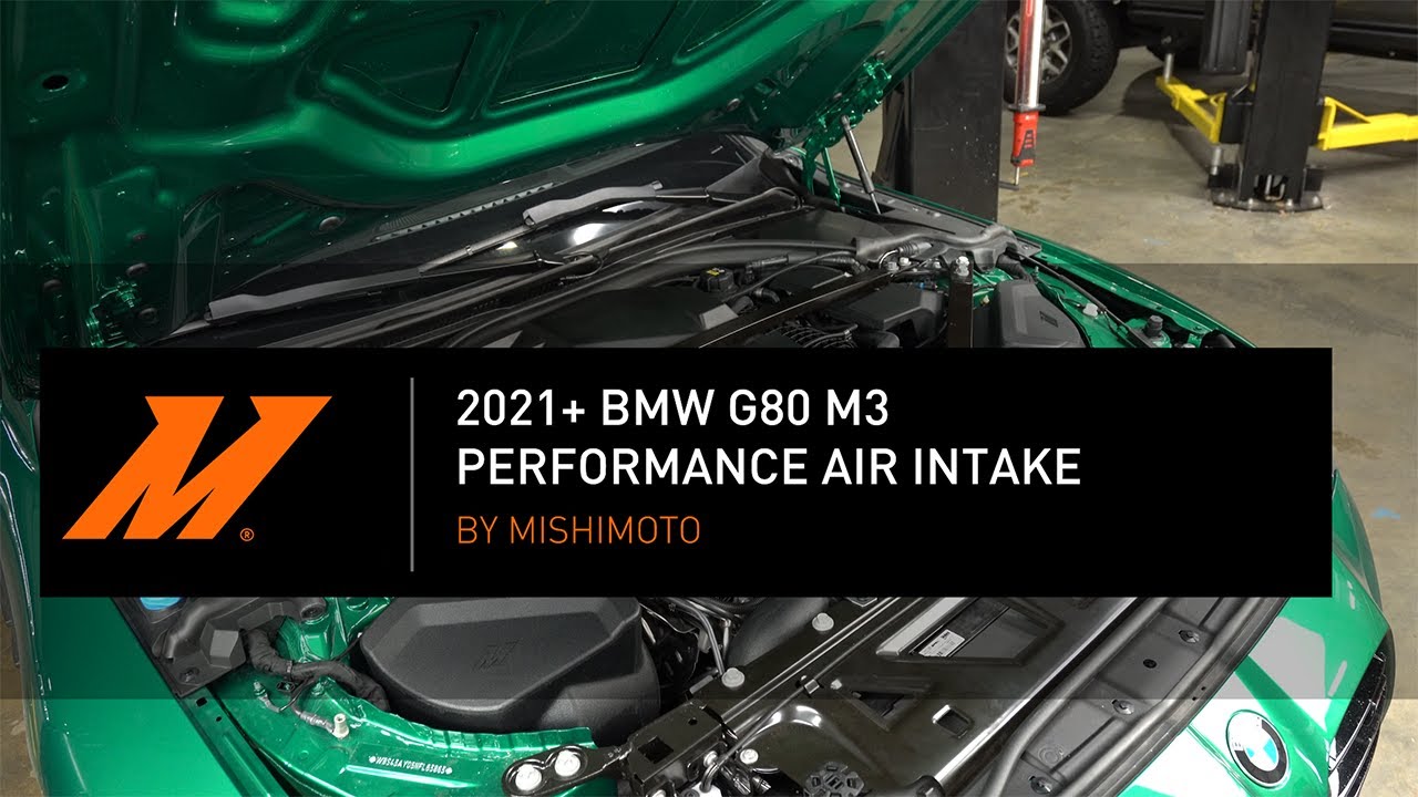 Performance Air Intake, fits BMW G8X M3/M4 2021+ Installation Guide by Mishimoto