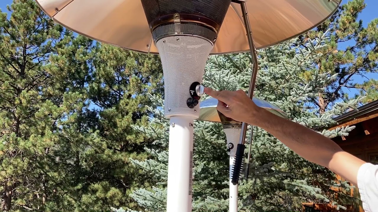 How to operate Hampton Bay patio heater