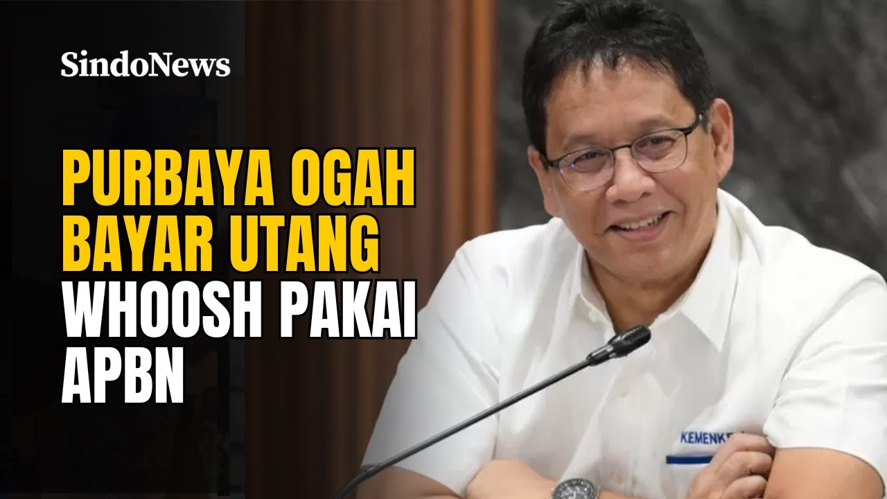 Menkeu Purbaya TOLAK KERAS Utang Whoosh Dibayar APBN! Ini Alasan Aslinya!