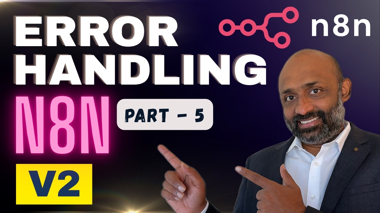 n8n Error Handling Done Right - Part 5 | Transform Prototypes to Production