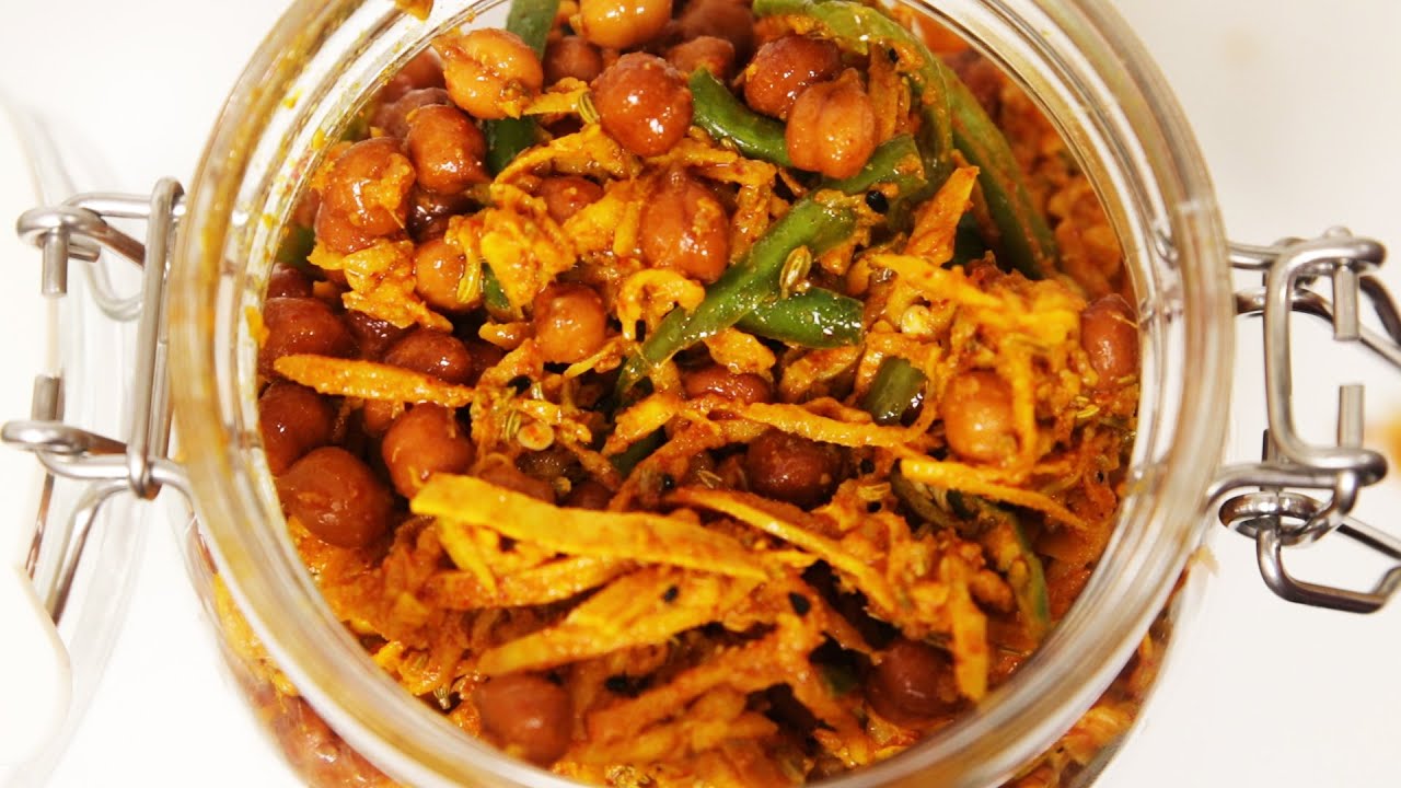 Chana ka Achar ki Recipe - चना आचार बनाने की विधि  - cookingshooking